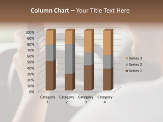 A Man Holding A Cell Phone While Driving A Car PowerPoint Template