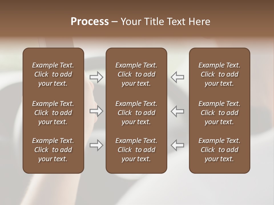 A Man Holding A Cell Phone While Driving A Car PowerPoint Template