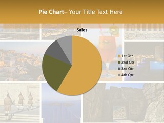 A Collage Of Different Pictures With A Drink PowerPoint Template