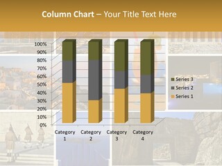 A Collage Of Different Pictures With A Drink PowerPoint Template
