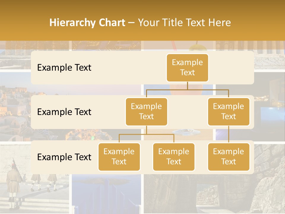 A Collage Of Different Pictures With A Drink PowerPoint Template