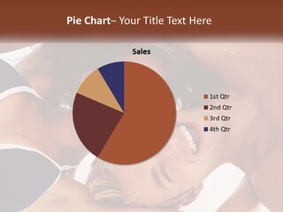 A Man And A Woman Are Smiling Together PowerPoint Template