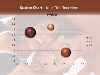 A Man And A Woman Are Smiling Together PowerPoint Template