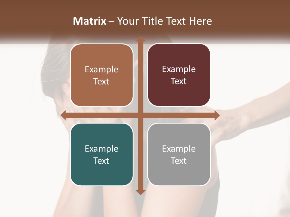 A Woman Covering Her Face With Her Hands PowerPoint Template