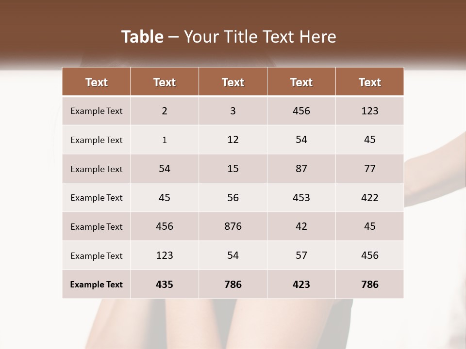 A Woman Covering Her Face With Her Hands PowerPoint Template