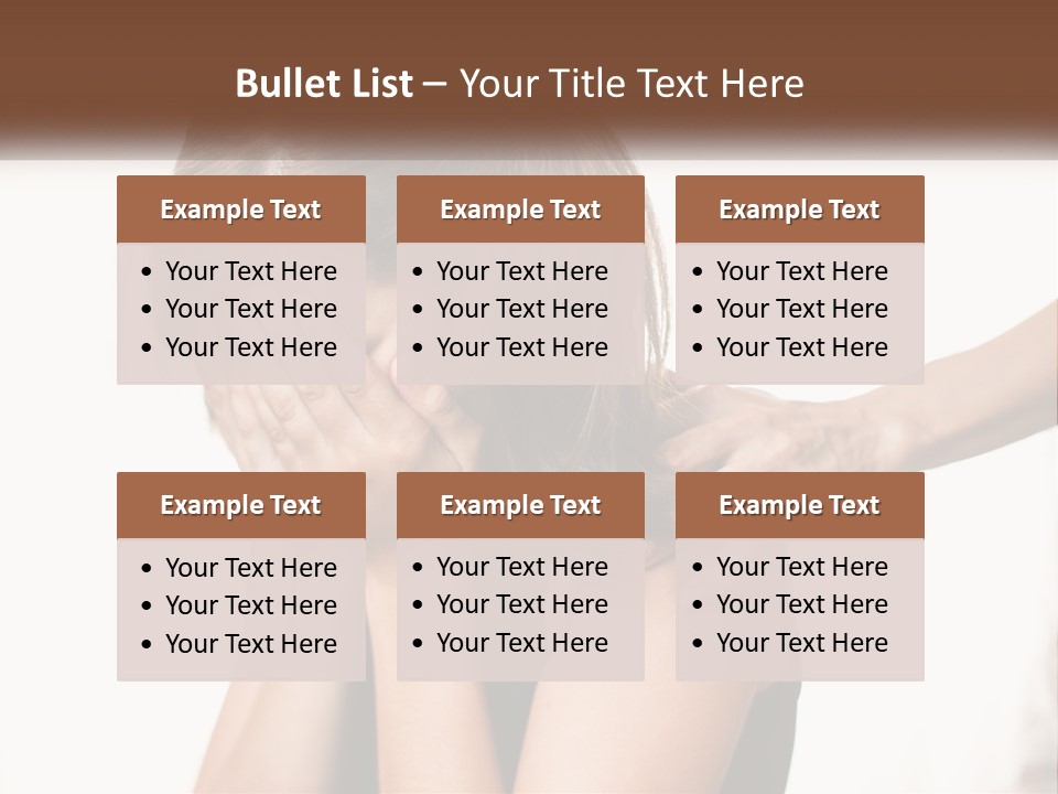 A Woman Covering Her Face With Her Hands PowerPoint Template