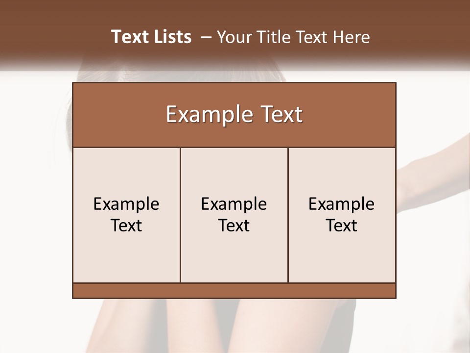 A Woman Covering Her Face With Her Hands PowerPoint Template