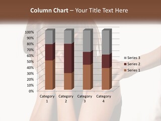 A Woman Covering Her Face With Her Hands PowerPoint Template