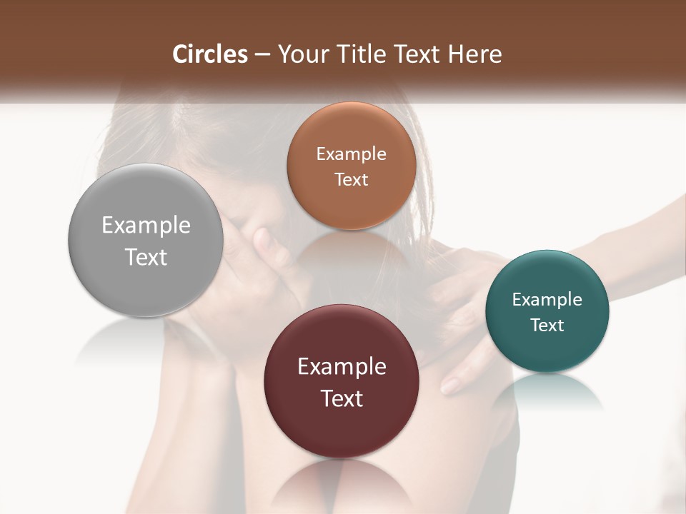 A Woman Covering Her Face With Her Hands PowerPoint Template