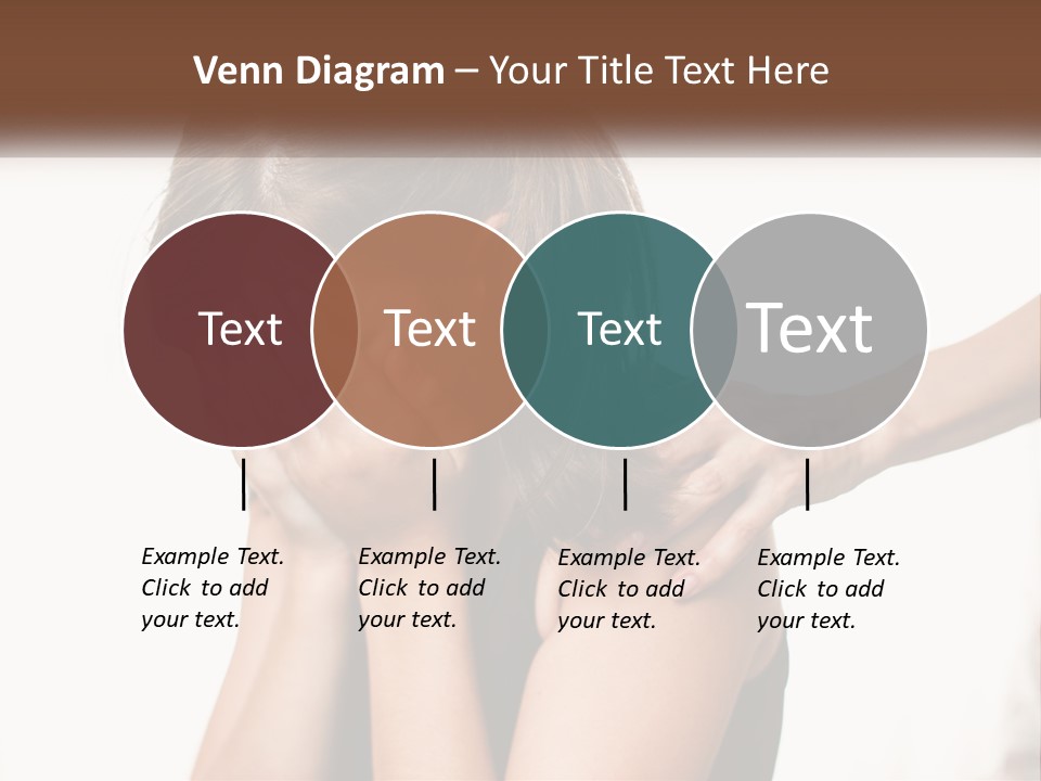 A Woman Covering Her Face With Her Hands PowerPoint Template