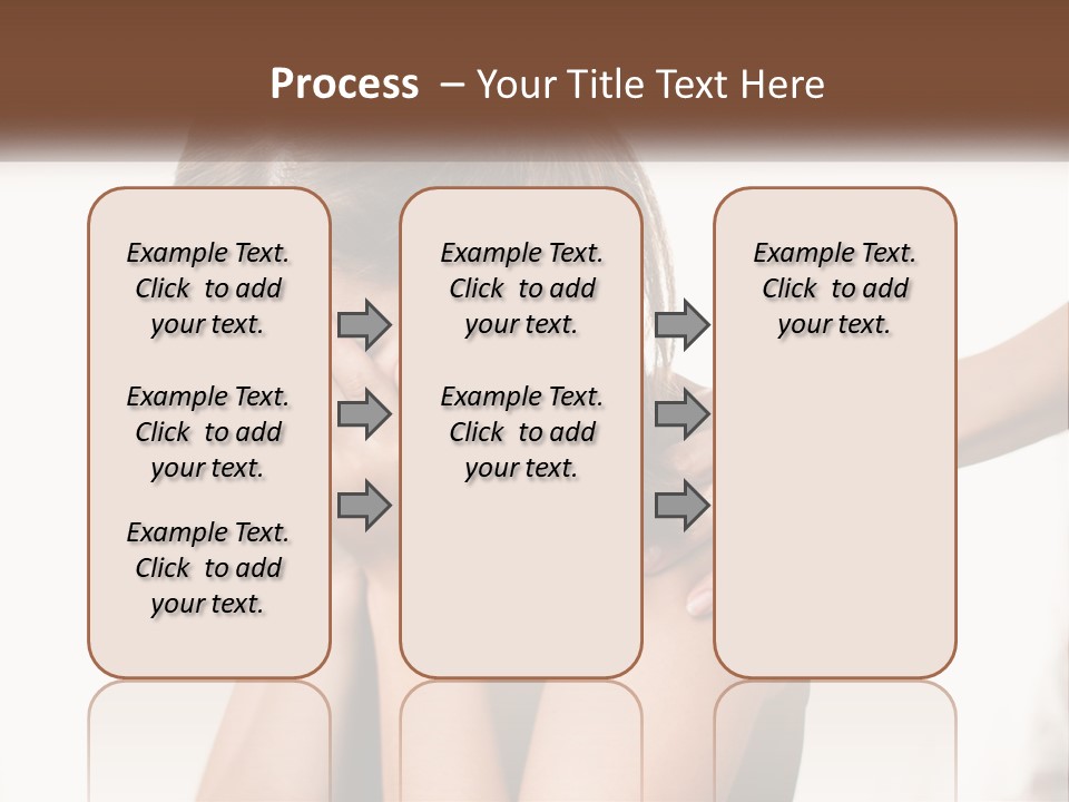 A Woman Covering Her Face With Her Hands PowerPoint Template