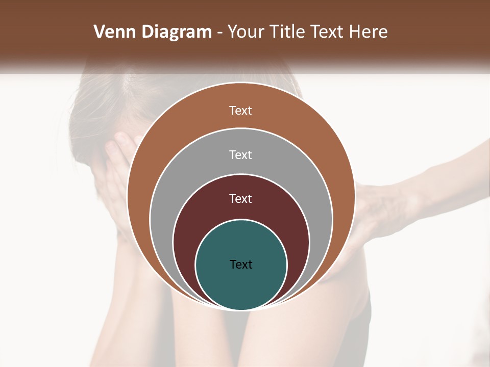 A Woman Covering Her Face With Her Hands PowerPoint Template