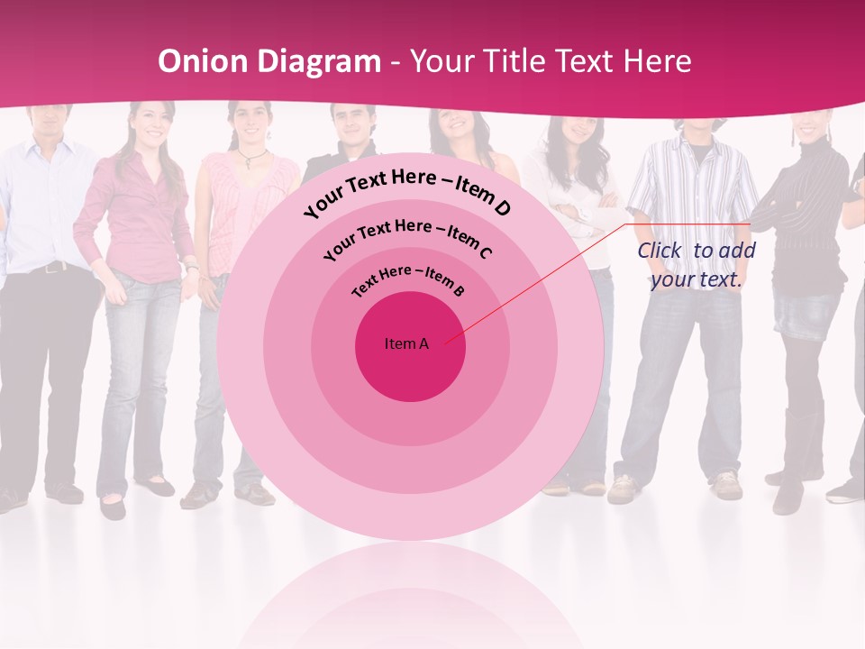 A Group Of People Standing Next To Each Other PowerPoint Template