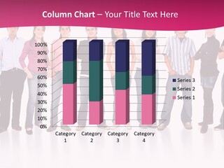 A Group Of People Standing Next To Each Other PowerPoint Template