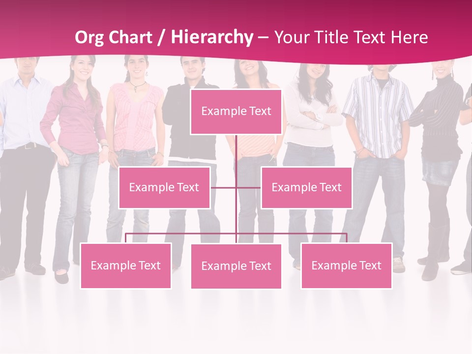 A Group Of People Standing Next To Each Other PowerPoint Template