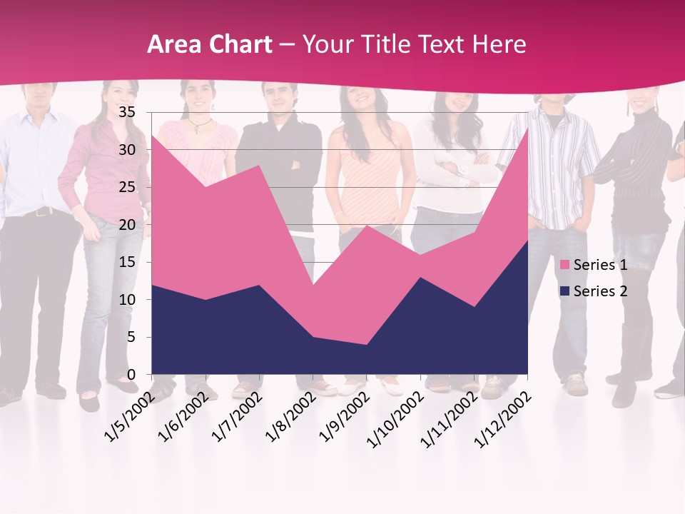 A Group Of People Standing Next To Each Other PowerPoint Template