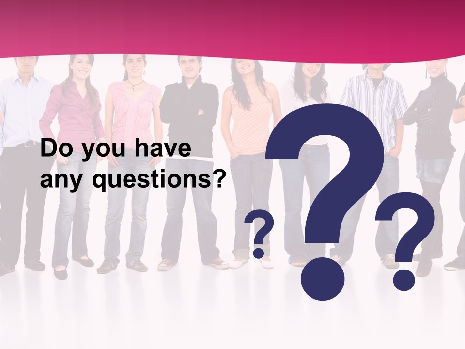 A Group Of People Standing Next To Each Other PowerPoint Template