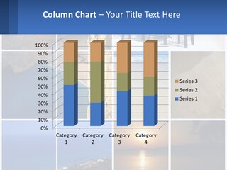 A Collage Of Photos With Chairs And A Table PowerPoint Template