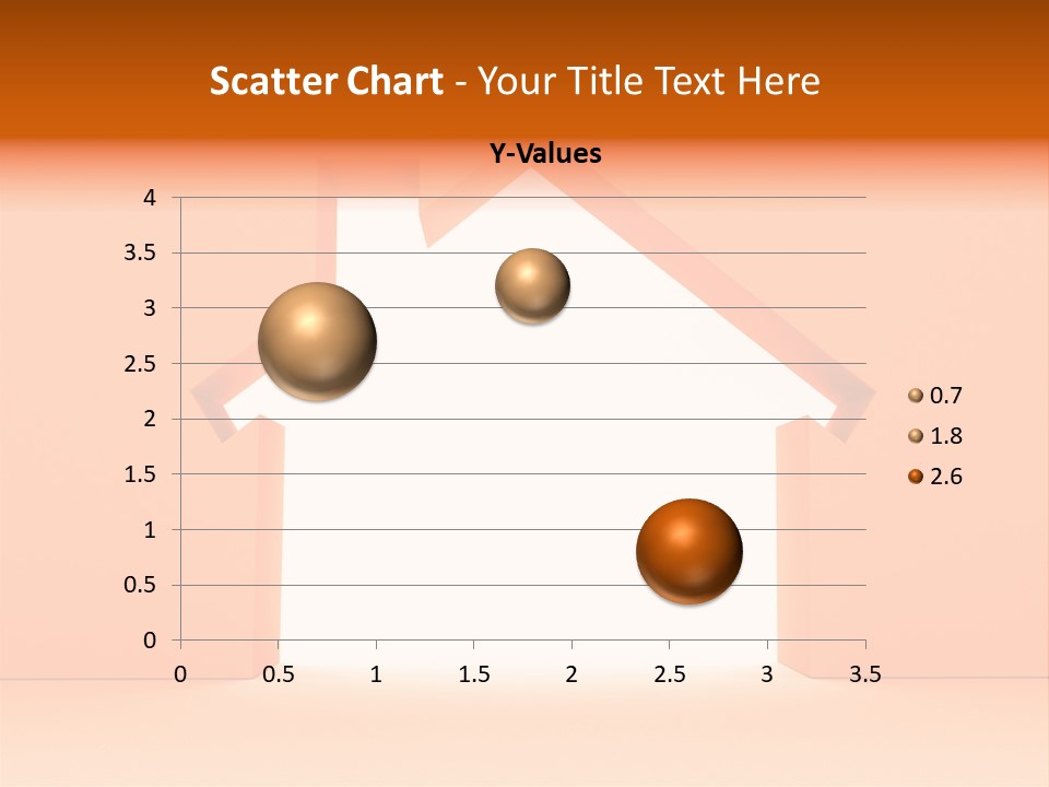A House Is Shown With A White Background PowerPoint Template