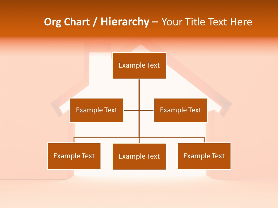 A House Is Shown With A White Background PowerPoint Template