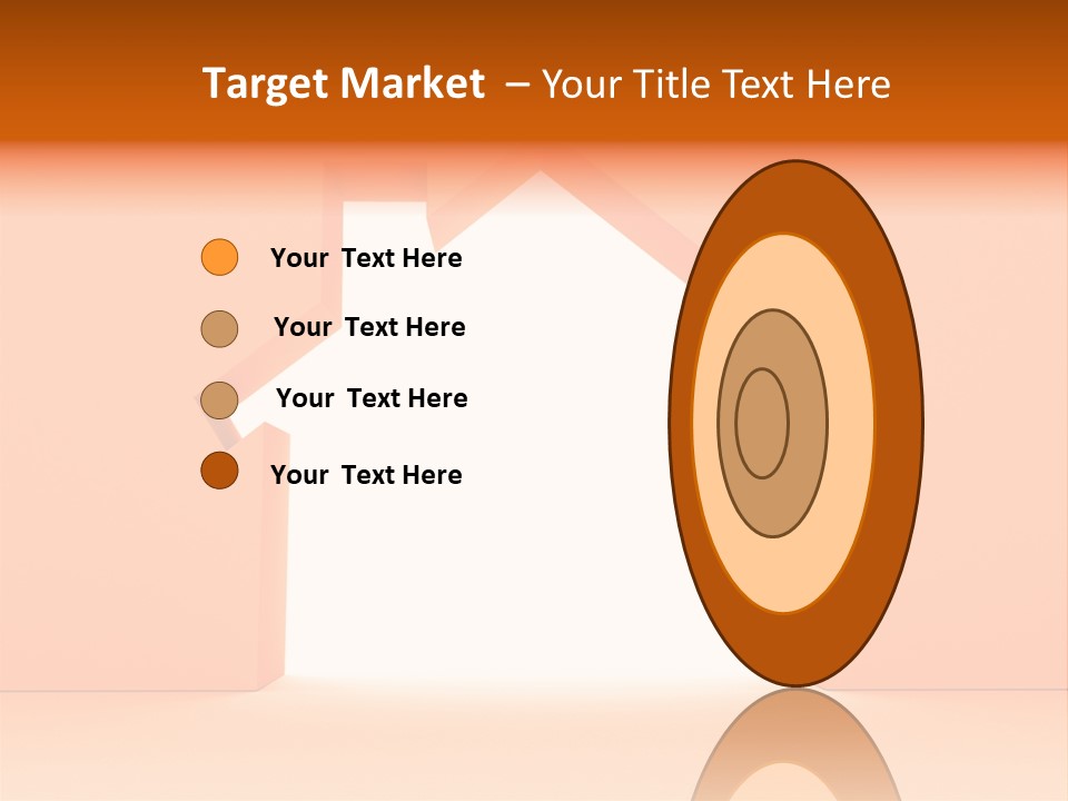 A House Is Shown With A White Background PowerPoint Template