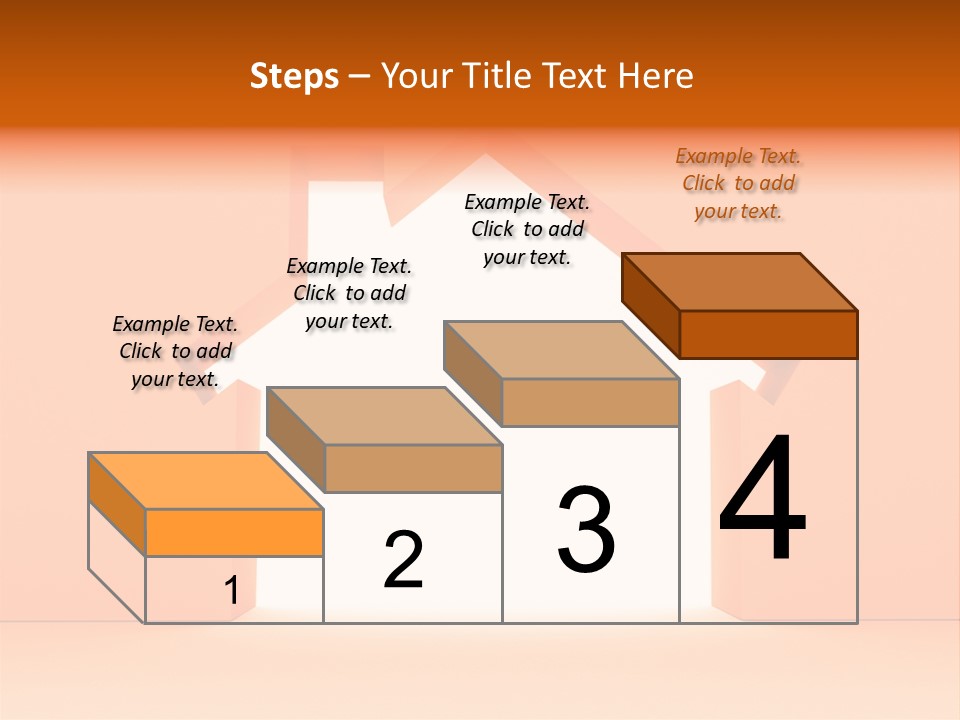 A House Is Shown With A White Background PowerPoint Template