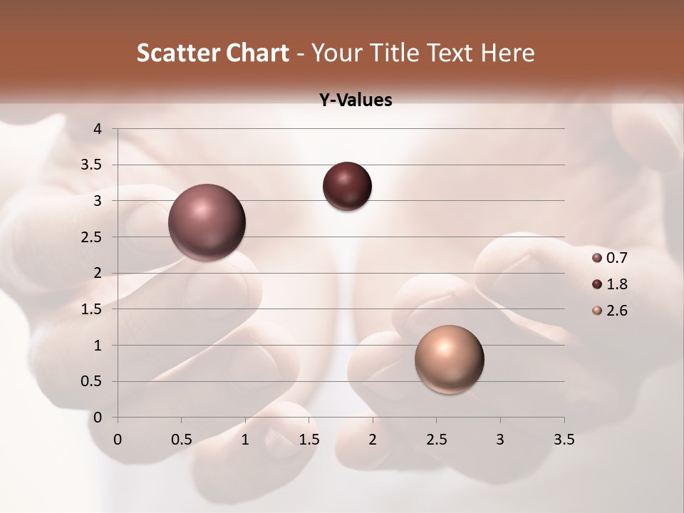 A Person Holding Their Hands Together With The Words Name Of Presentation PowerPoint Template