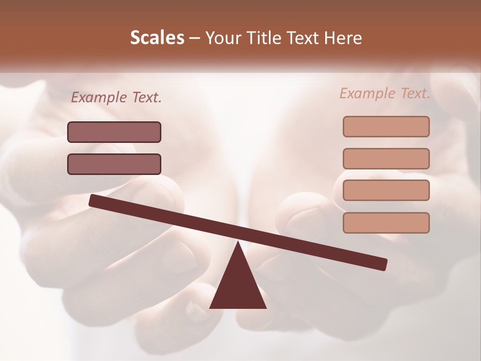 A Person Holding Their Hands Together With The Words Name Of Presentation PowerPoint Template
