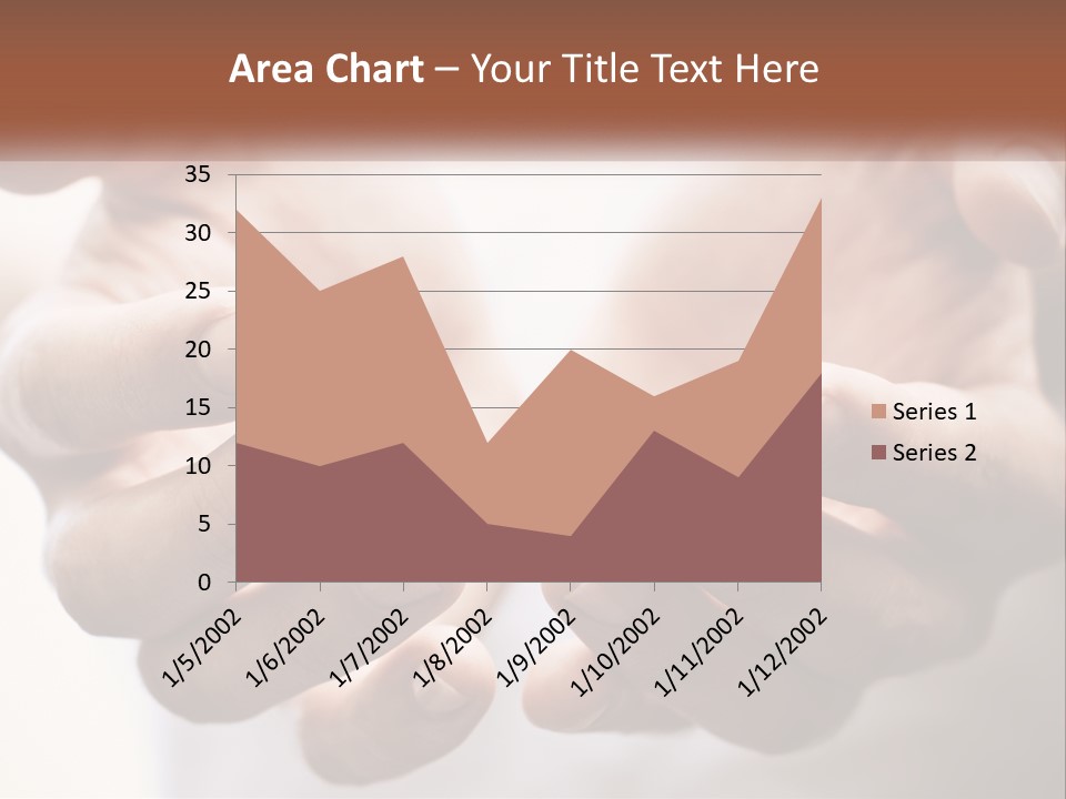 A Person Holding Their Hands Together With The Words Name Of Presentation PowerPoint Template