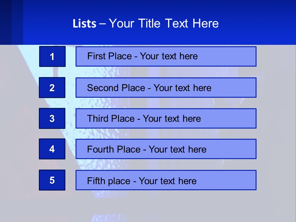 A Cross On A Wall With A Blue Background PowerPoint Template