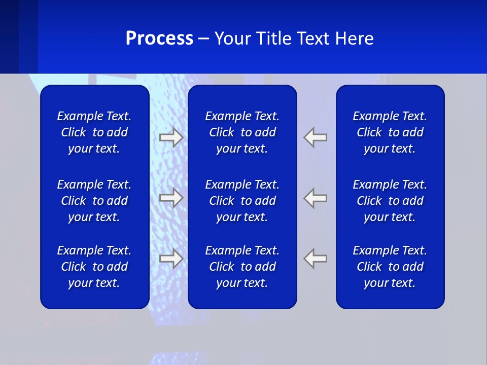 A Cross On A Wall With A Blue Background PowerPoint Template
