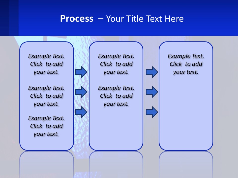 A Cross On A Wall With A Blue Background PowerPoint Template