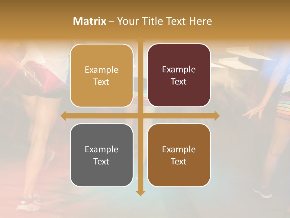 A Group Of People Walking Down A Street At Night PowerPoint Template