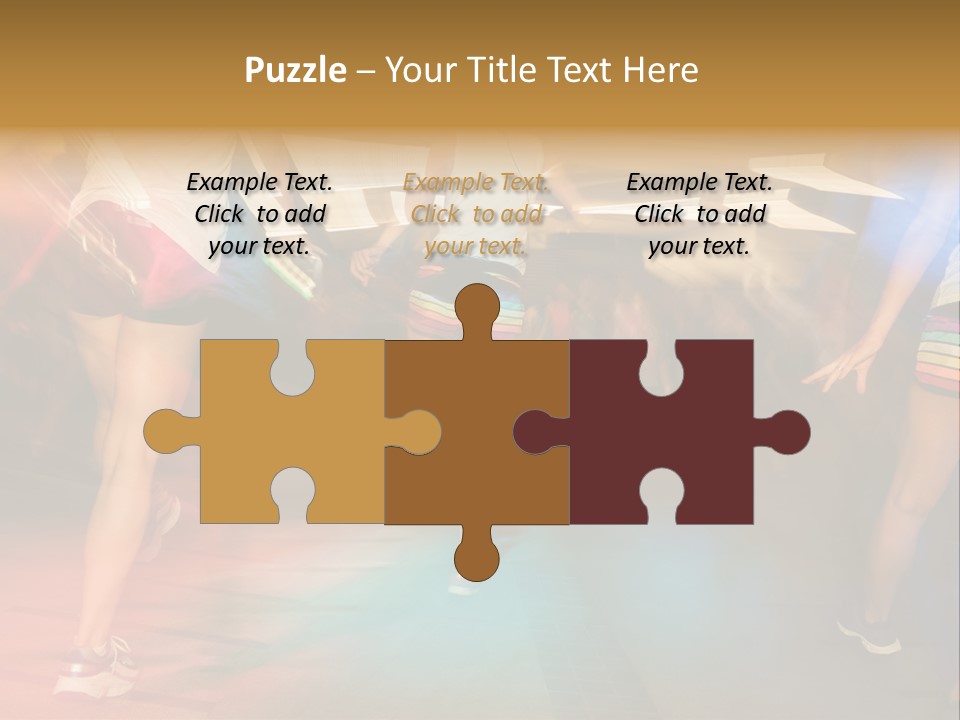 A Group Of People Walking Down A Street At Night PowerPoint Template