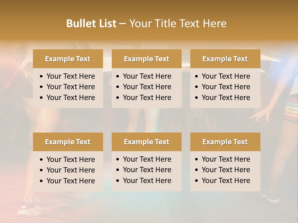 A Group Of People Walking Down A Street At Night PowerPoint Template