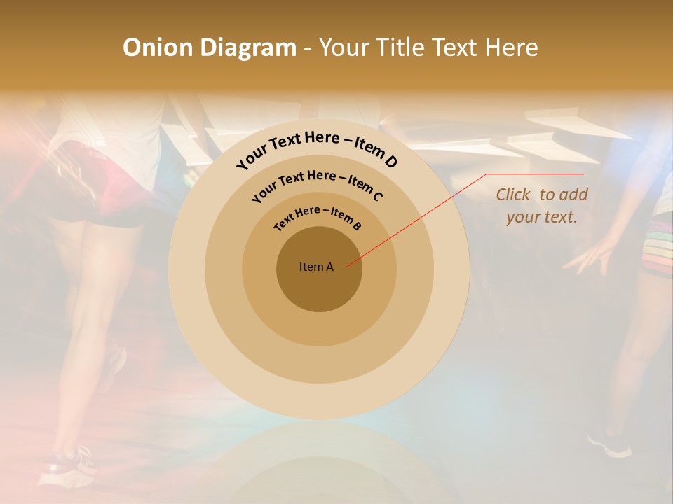 A Group Of People Walking Down A Street At Night PowerPoint Template