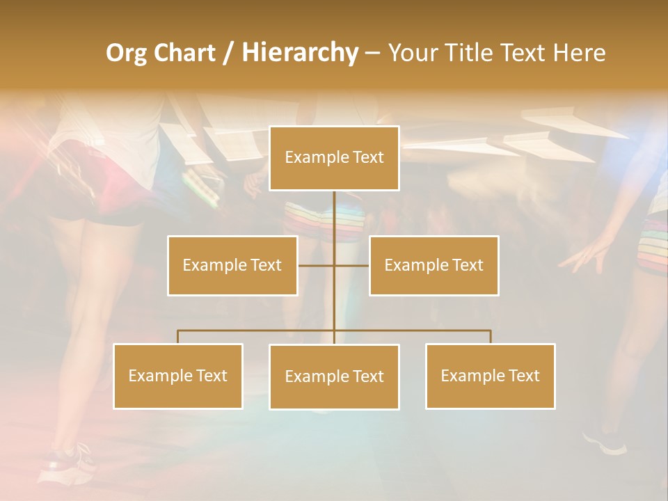 A Group Of People Walking Down A Street At Night PowerPoint Template