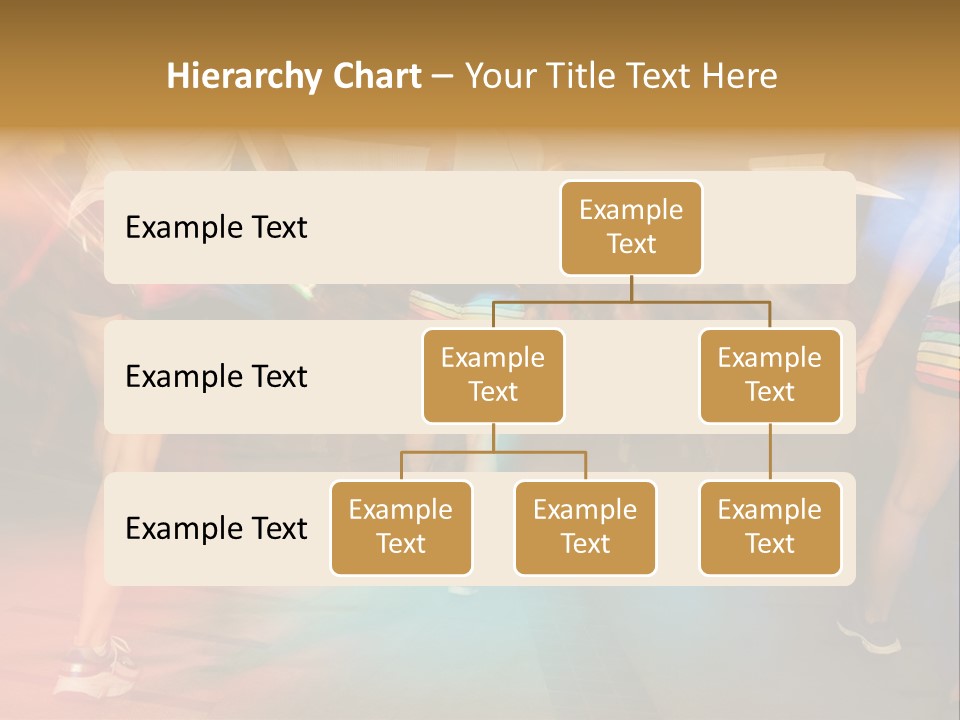 A Group Of People Walking Down A Street At Night PowerPoint Template