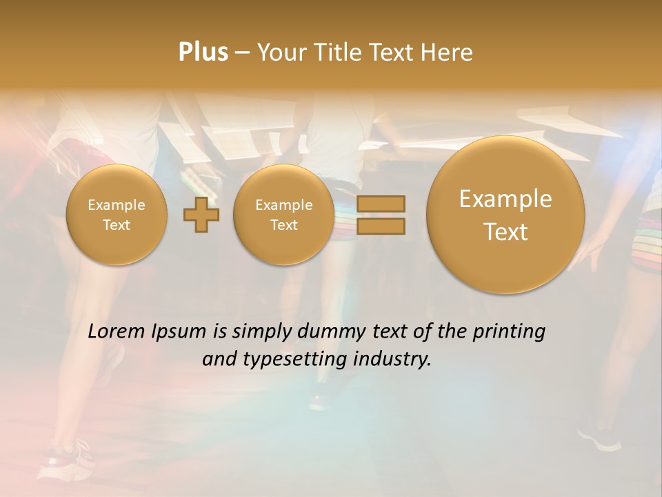 A Group Of People Walking Down A Street At Night PowerPoint Template