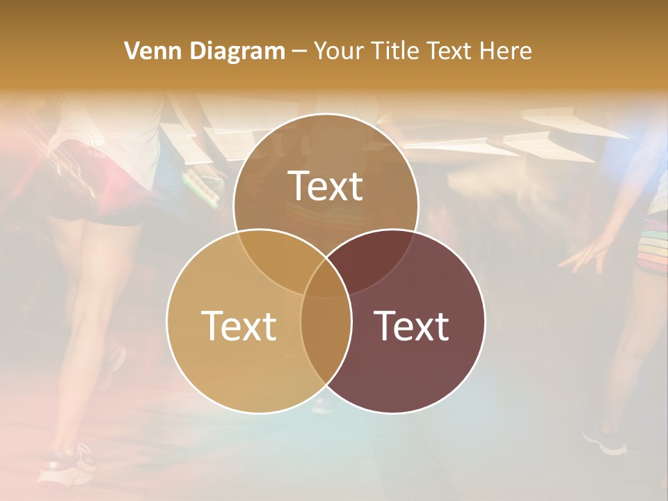 A Group Of People Walking Down A Street At Night PowerPoint Template