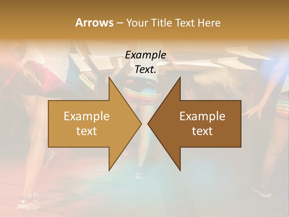 A Group Of People Walking Down A Street At Night PowerPoint Template