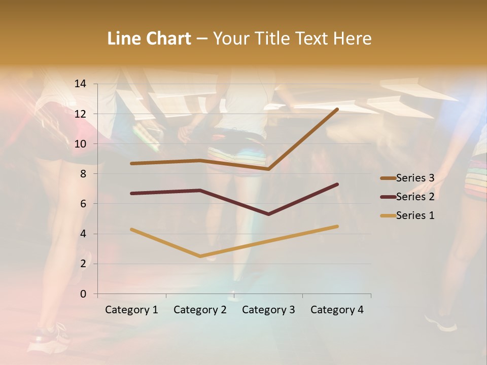 A Group Of People Walking Down A Street At Night PowerPoint Template