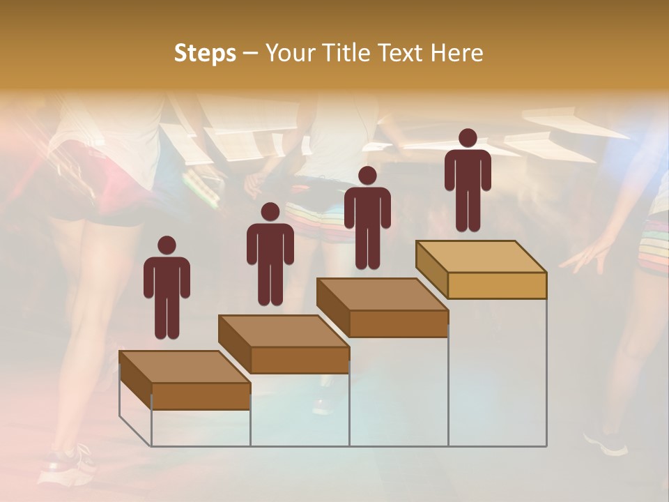 A Group Of People Walking Down A Street At Night PowerPoint Template