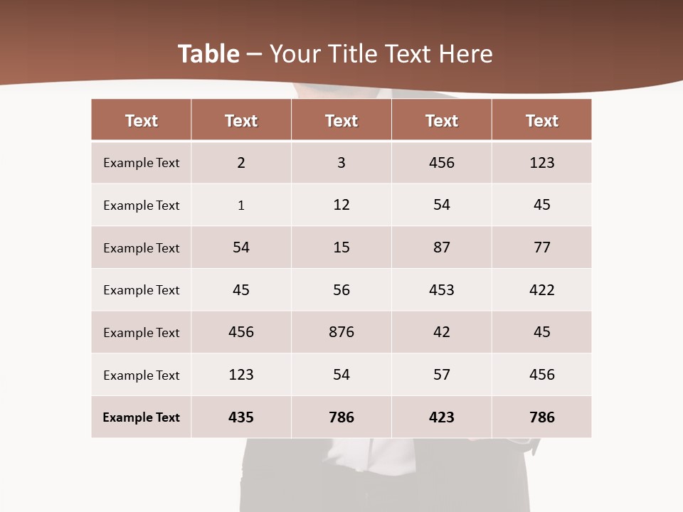 A Man In A Suit Holding A Piggy Bank PowerPoint Template