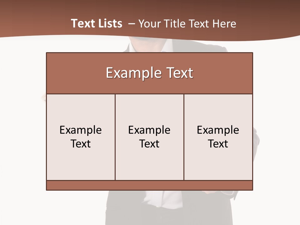 A Man In A Suit Holding A Piggy Bank PowerPoint Template