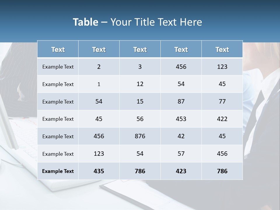 A Group Of People Sitting Around A Table With A Laptop PowerPoint Template
