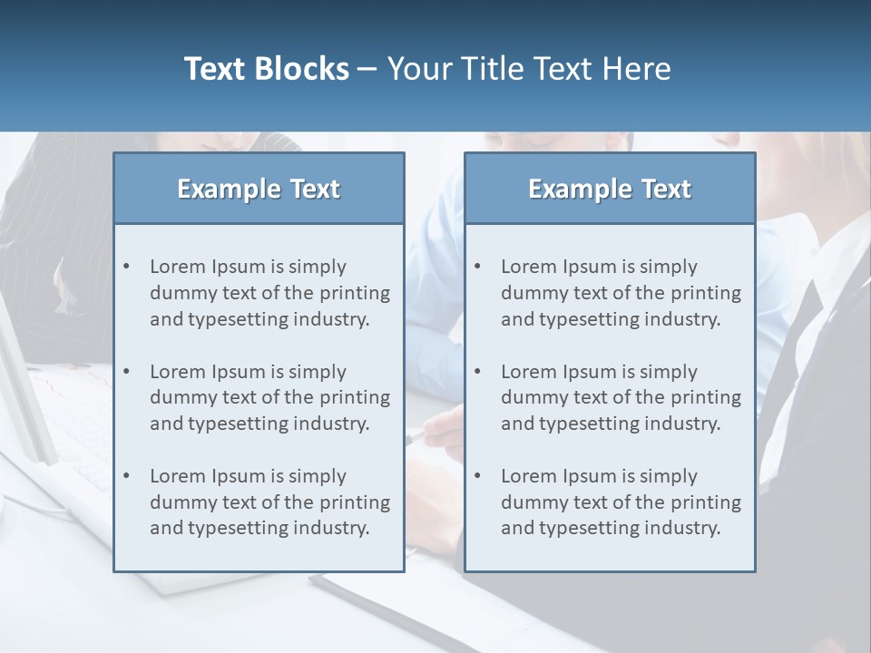A Group Of People Sitting Around A Table With A Laptop PowerPoint Template
