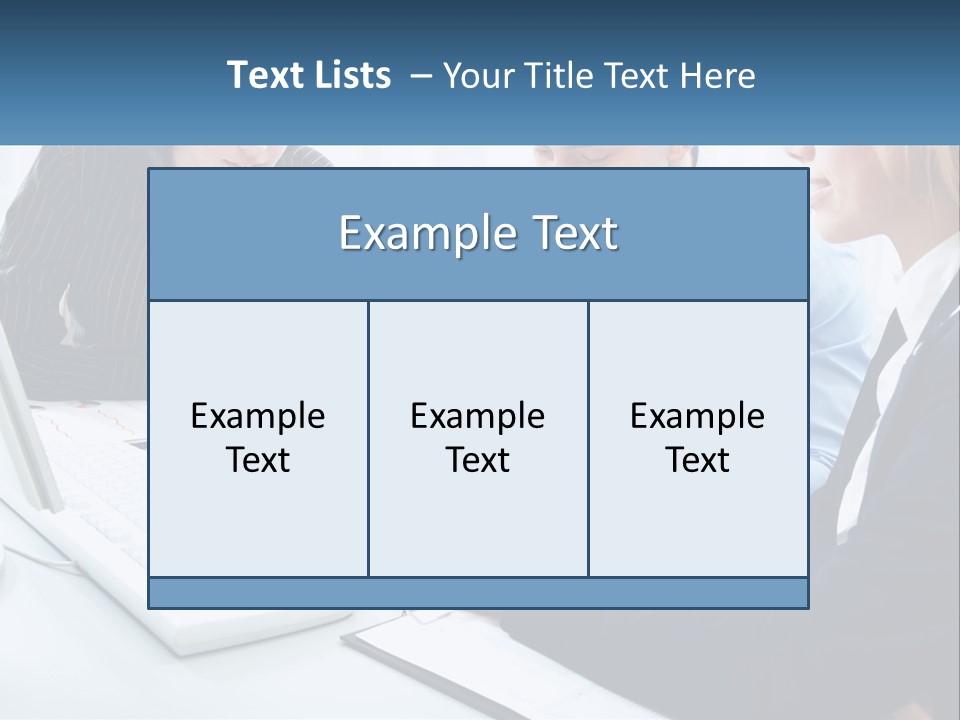 A Group Of People Sitting Around A Table With A Laptop PowerPoint Template