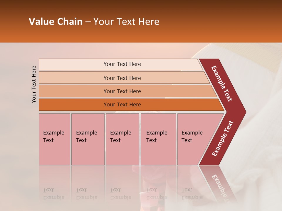 A Pregnant Woman Holding A Bouquet Of Flowers PowerPoint Template