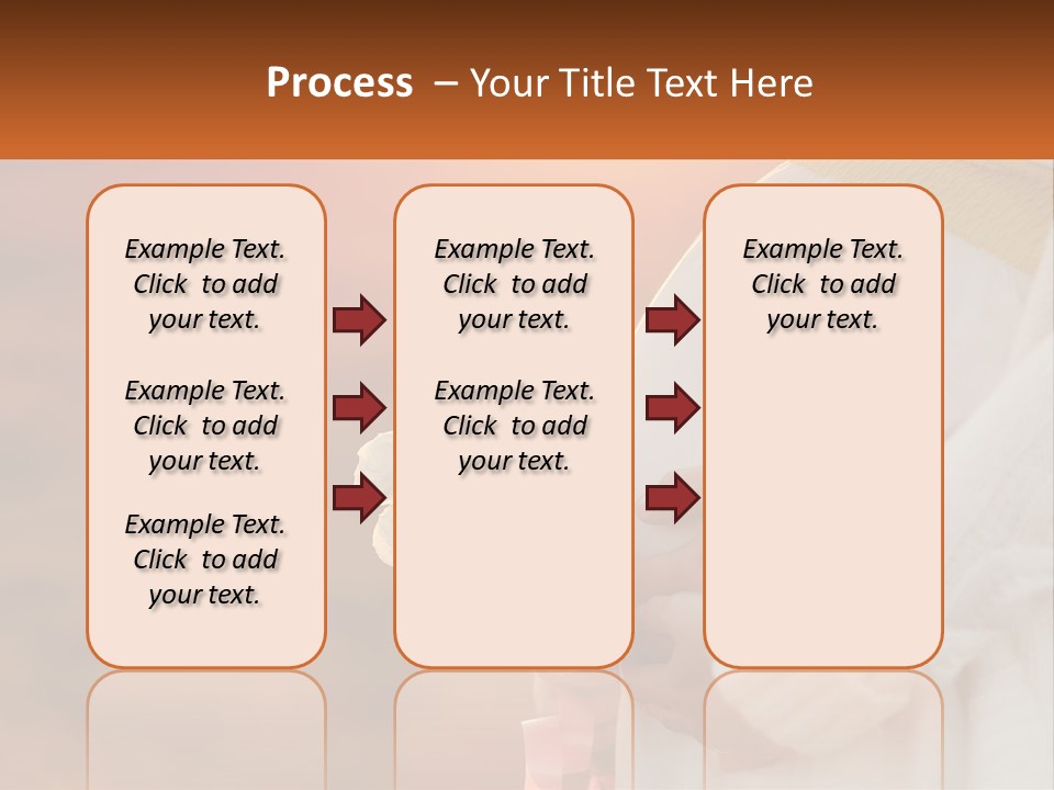 A Pregnant Woman Holding A Bouquet Of Flowers PowerPoint Template